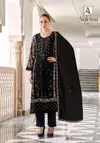 Sakina Vol 6 By Alok Suit Viscose Rayon Wholesale Dress Material In India
